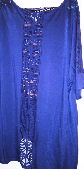 Perfect Purple LuLaRoe 2pc Set TC2/4X - Picture 2 of 5